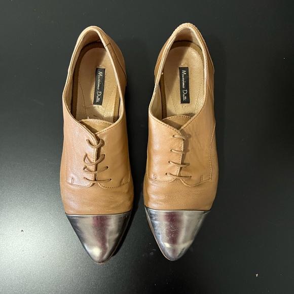 Massimo Dutti lace Oxford shoes, size 36 - Picture 1 of 7